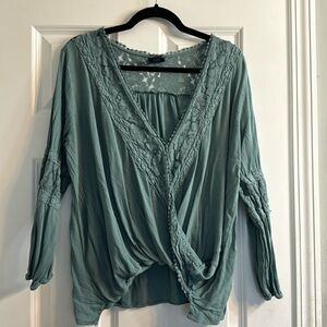 Lace plus size top from rue 21